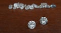 Diamond Screened Shiny and clear for luxurious jewelry, expensive, many beads and heart shape