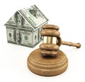 Real estate auction Royalty Free Stock Photo