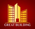 Real Estate, Building, Construction and Architecture Logo Vector Design