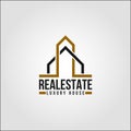 Real Estate - Elte Property Logo Template Royalty Free Stock Photo