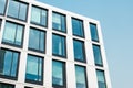 Real estate facade, modern office building Royalty Free Stock Photo