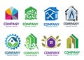 Real Estate and house Design vector Royalty Free Stock Photo