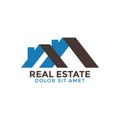 Real estate house graphic design template vector Royalty Free Stock Photo