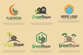 Real estate icon, house symbol, home logo. Building construction  vector flat icon for apps or website Royalty Free Stock Photo