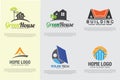 Real estate icon, house symbol, home logo. Building construction  vector flat icon for apps or website Royalty Free Stock Photo