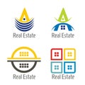 Real Estate icon set Royalty Free Stock Photo