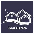 Real estate icon vector design Royalty Free Stock Photo