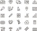 Real Estate Icons Clip Art