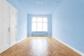 New flat in old building - empty room Royalty Free Stock Photo