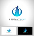 Real Estate Logo Royalty Free Stock Photo