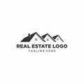 Real estate logo, home logo , house logo, roofing logo concept