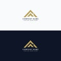 Real estate logo, house roof related to property logo, house rent.