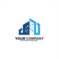 Real estate logo icon, Home Construction bussiness