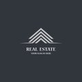 Real estate  logo template vector icon Royalty Free Stock Photo
