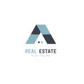 Real Estate logotype.  Vector Logotype for a Real Estate company. Royalty Free Stock Photo