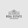 Real estate minimalist logo design inspiration