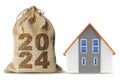 2024 Real Estate Planning - Budget 2024, tax, loan, property investment - Business and financial concept in building activity