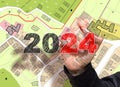 2024 Real Estate Planning - Business concept in building activity and construction industry