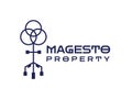 Real Estate, Property Agent Logo. Key House Symbol