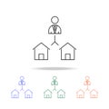 Real Estate - Select House icon. Elements of real estate in multi colored icons. Premium quality graphic design icon. Simple icon