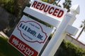 Real Estate Sign Advertising Reduced Price