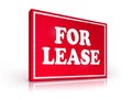 Real Estate Sign - For Lease