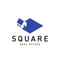 Real estate vector logo design template for corporate