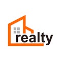 Real Estate vector logo design template. House abstract concept icon Royalty Free Stock Photo