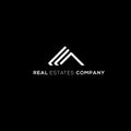 Real estates logo. Geometric logo. Business logo vector