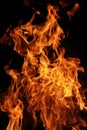 real fire texture Royalty Free Stock Photo