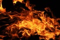 real fire texture Royalty Free Stock Photo