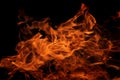 real fire texture Royalty Free Stock Photo