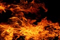 real fire texture Royalty Free Stock Photo