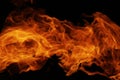 real fire texture Royalty Free Stock Photo
