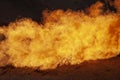 Real flame background of big fire Royalty Free Stock Photo