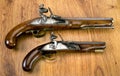 Real Flintlock Pistols.