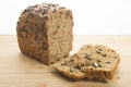 Real grain bread.Healthy bread for breakfast Royalty Free Stock Photo