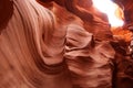 Real images of the lower Antelope canyon in Arizona, USA