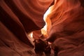 Real images of the lower Antelope canyon in Arizona, USA