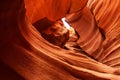 Real images of the lower Antelope canyon in Arizona, USA