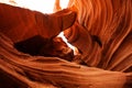 Real images of the lower Antelope canyon in Arizona, USA