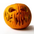 Real jack o lantern for halloween Royalty Free Stock Photo