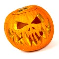 Real jack o lantern for halloween