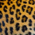 Real jaguar skin Royalty Free Stock Photo