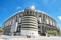 Real Madrid football club Santiago Bernabeu stadium.