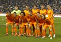 Real Madrid lineup Royalty Free Stock Photo