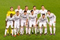 Real Madrid players Royalty Free Stock Photo