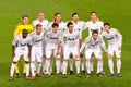 Real Madrid team Royalty Free Stock Photo