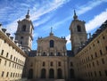 Real Monasterio de San Lorenzo del Escorial, Madrid Royalty Free Stock Photo