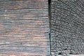 Real old oak wood texture Royalty Free Stock Photo